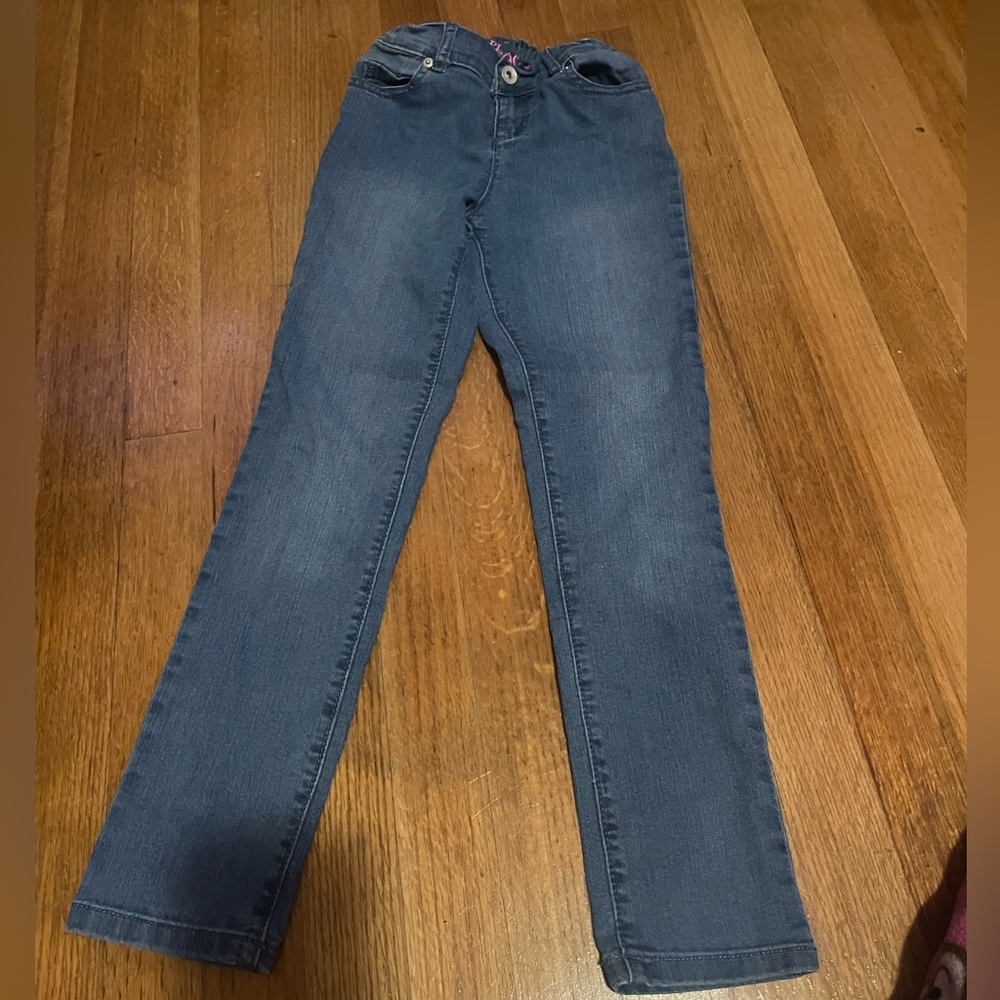 The children’s place girls jeans size 8 jeans adjustable waist band